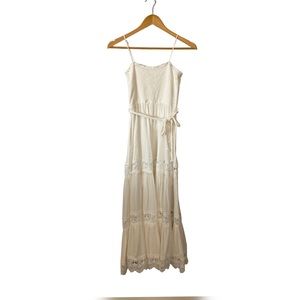 ✨Alter’d State Bohemian White Maxi Flowy Womens Dress XS✨